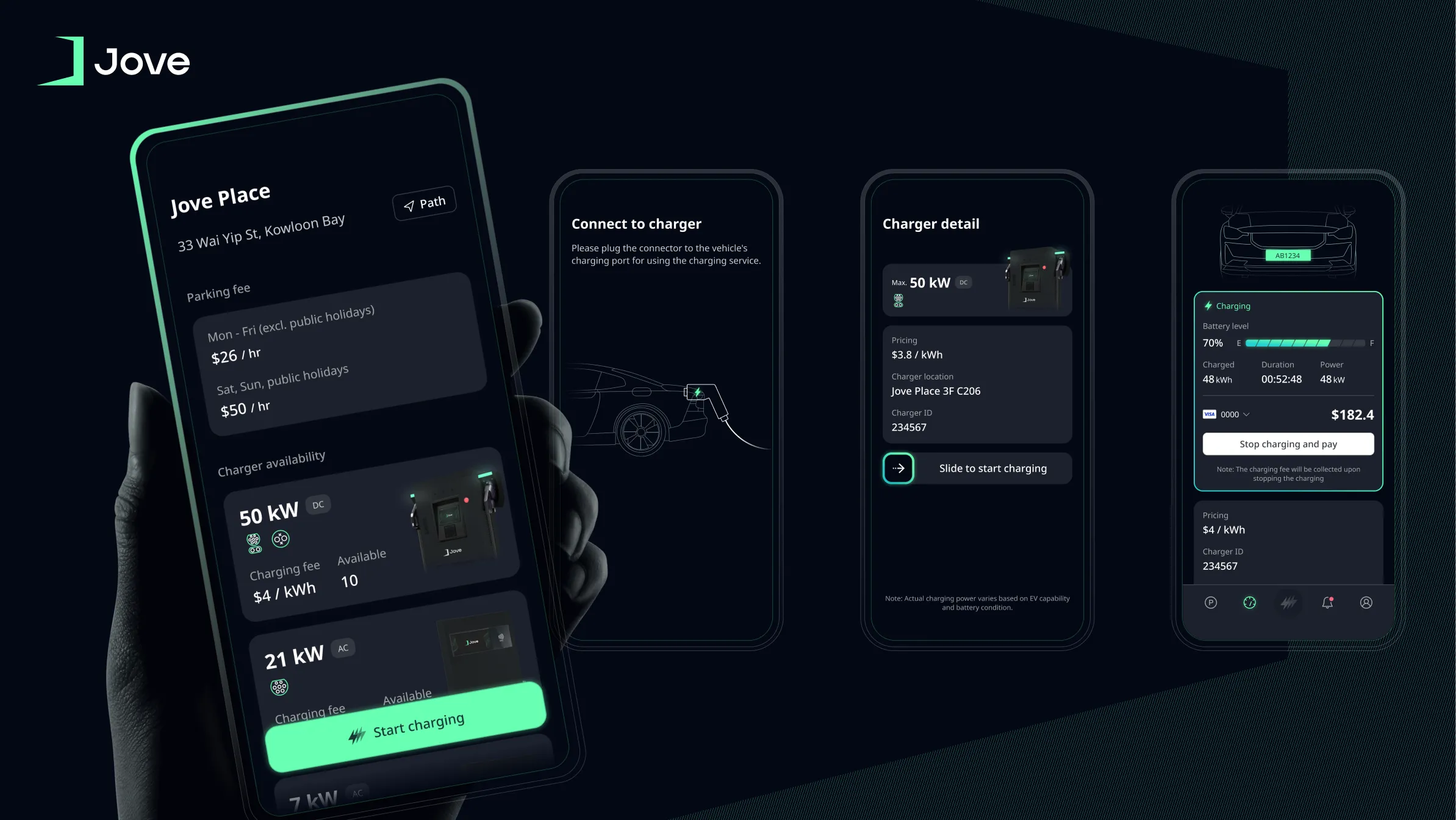 Jove EV Charging Platform